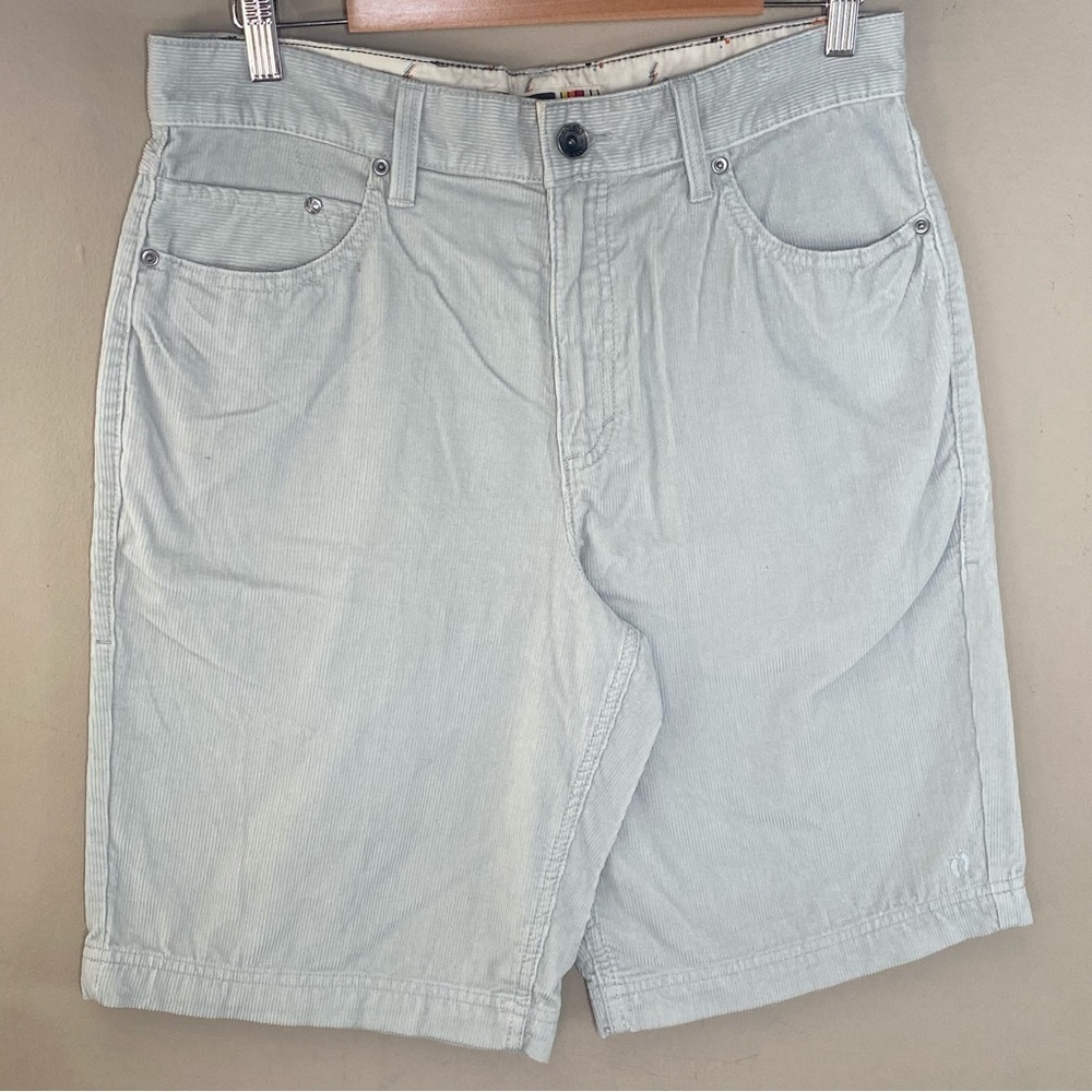 Hang Ten Mens Chambray 100% Cotton Shorts Size 32